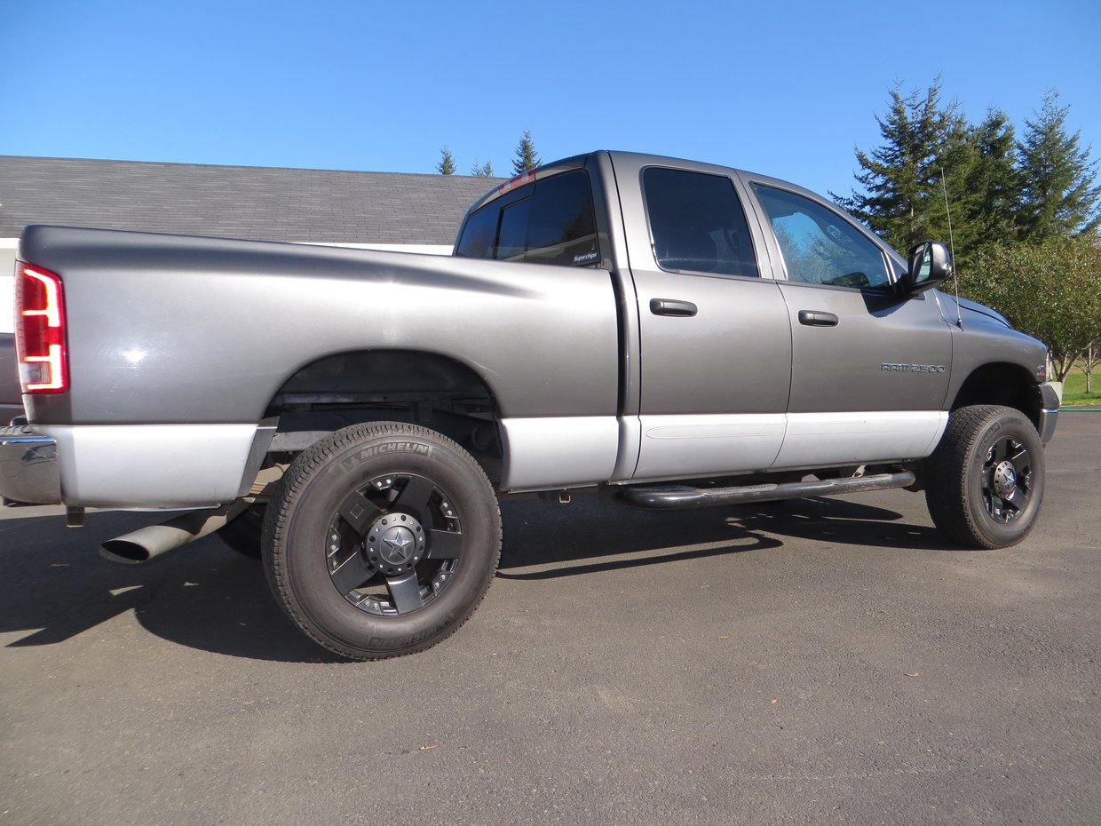 2004 '04 Dodge Ram 2500 condition upon arrival