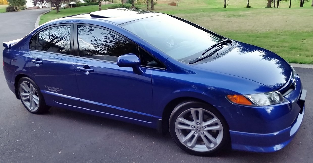 2006 Honda Civic SI after Signature Exterior package completed